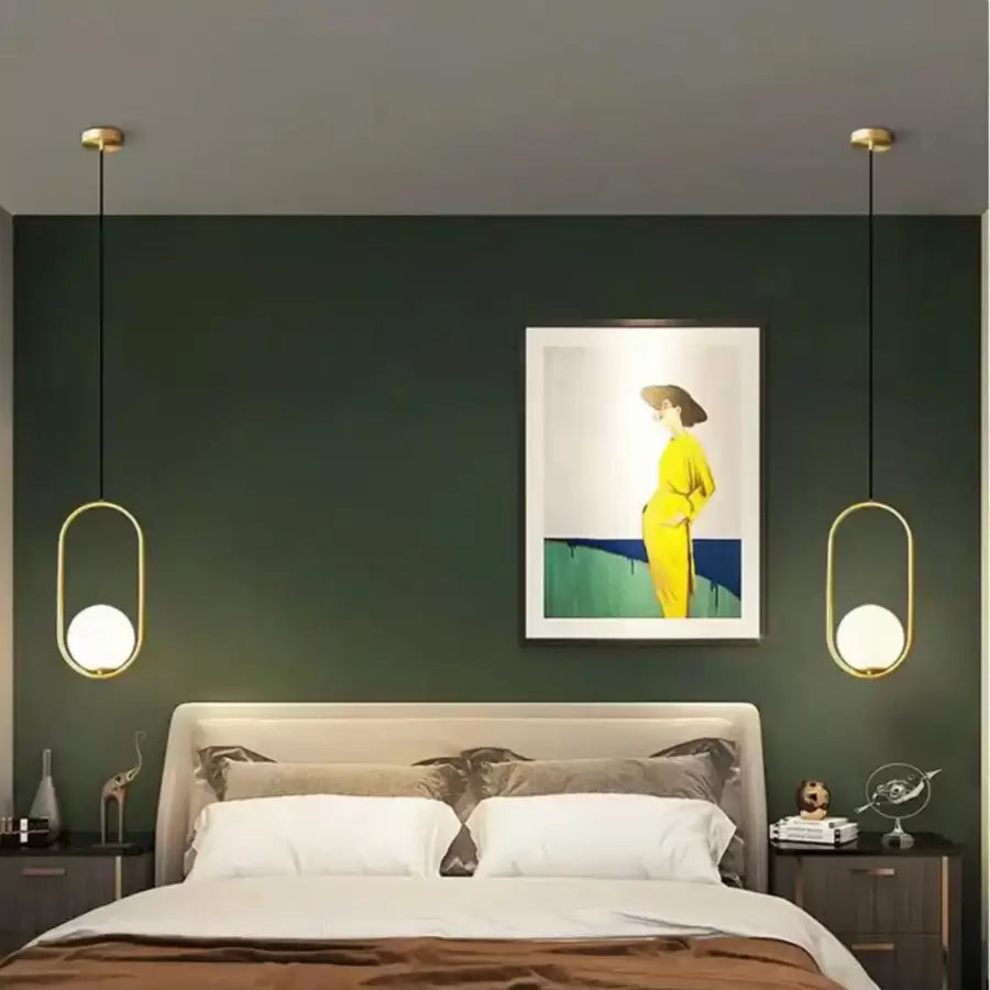 LOFT Gallery Nowoczesny żyrandol, 1x E27, białe złoto, metal, regulowana wysokość Nowoczesne żyrandole Domyślny tytuł Alessandro Design