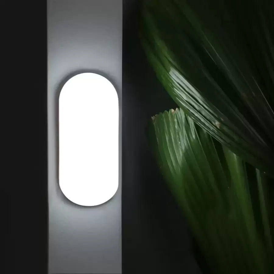 Lampa sufitowa LED FANTAS owalna 8W 17cm biała zewnętrzna lampa sufitowa LED IP65 domyślny tytuł Alessandro Design