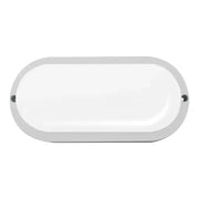 Lampa sufitowa LED FANTAS owalna 8W 17cm biała zewnętrzna lampa sufitowa LED IP65 domyślny tytuł Alessandro Design