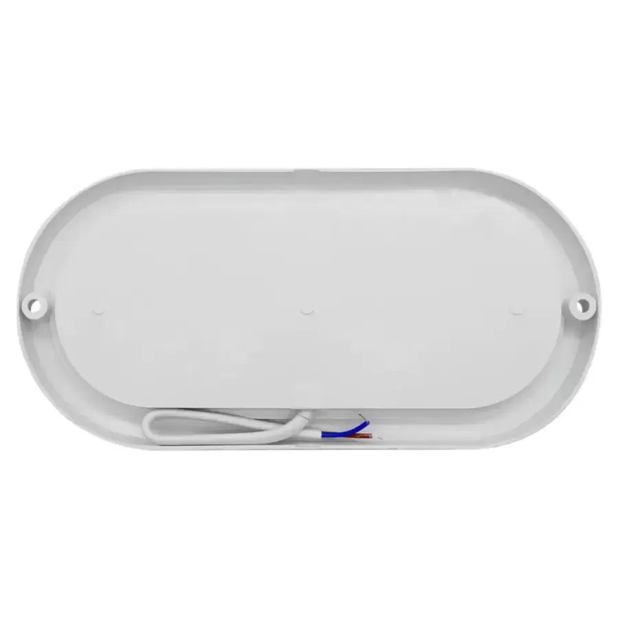 Lampa sufitowa LED FANTAS owalna 8W 17cm biała zewnętrzna lampa sufitowa LED IP65 domyślny tytuł Alessandro Design