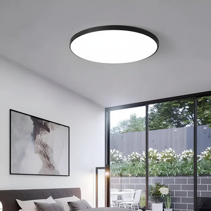 Lampa sufitowa LED SOLIS 27cm 20W Zimne światło, czarne lampy sufitowe LED Domyślny tytuł Alessandro Design