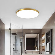 Lampa sufitowa LED SOLIS 27cm 20W Zimne światło Złote Lampy sufitowe LED Domyślny tytuł Alessandro Design