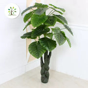 Sztuczna roślina Alocasia odora, bez doniczki, 150 cm Zielone sztuczne rośliny doniczkowe Domyślny tytuł Alessandro Design