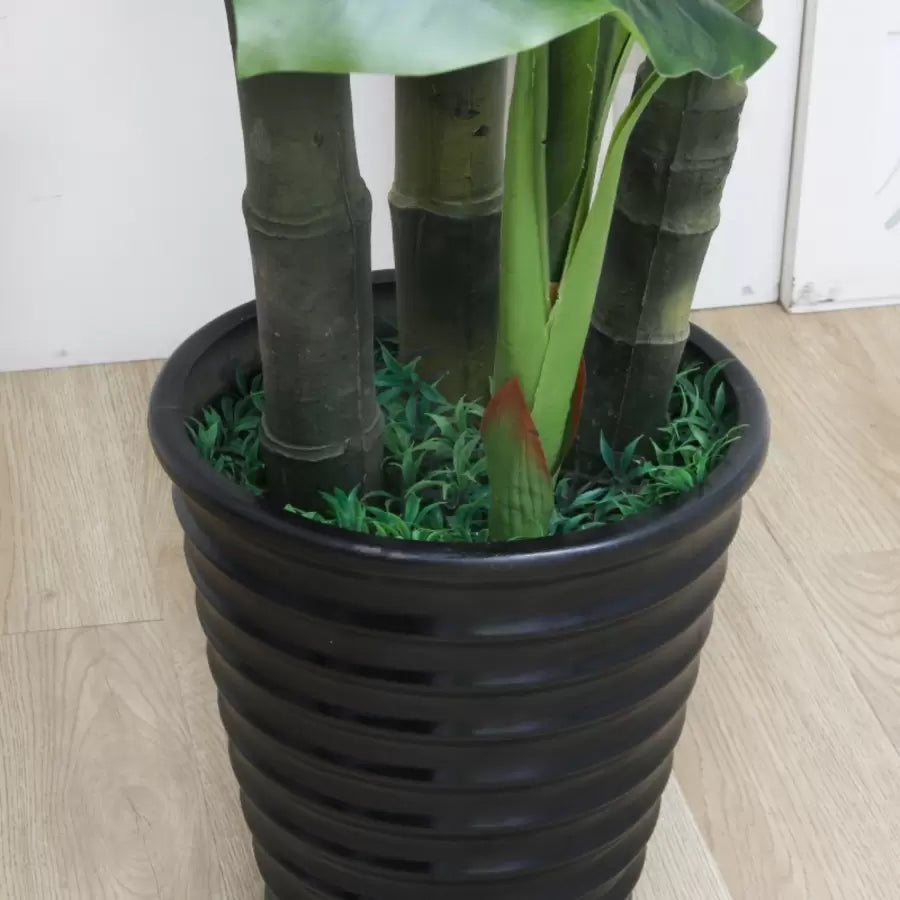 Sztuczna roślina japońskiego banana, 4 gałęzie, bez doniczki 180 cm zielony Domyślny tytuł Alessandro Design