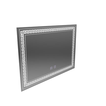 Lustro prostokątne LED 80x60 Touch Volta System odmgławiania