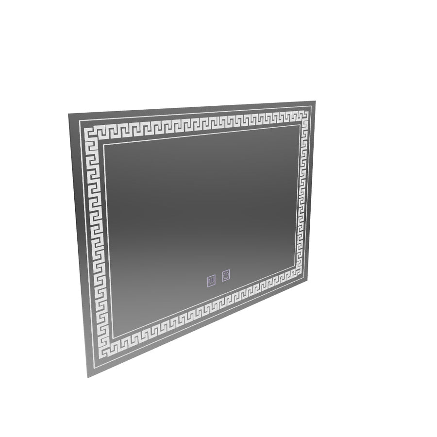 Lustro prostokątne LED 80x60 Touch Volta System odmgławiania