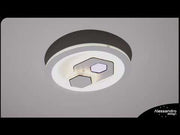 Żyrandol LED KATHLEEN RGB 16W, światło ciepłe/neutralne, biały