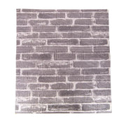 Zestaw 10 samoprzylepnych tapet 3D Szare miękkie klocki piankowe, tapeta 3D 77 cm x 70 cm x 6 mm Domyślny tytuł Alessandro Design