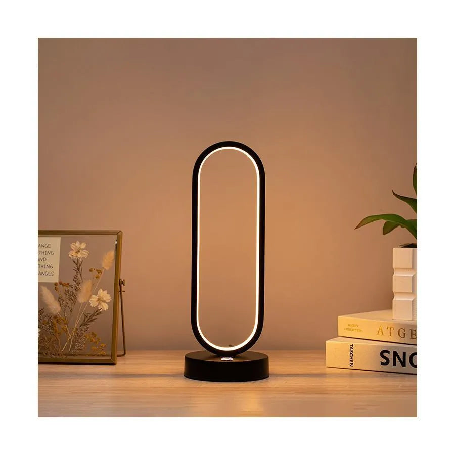 Lampa LED Creatoris, 30 W, światło zimne/ciepłe/neutralne, metal i akryl, czarne lampy i lampy Domyślny tytuł Alessandro Design