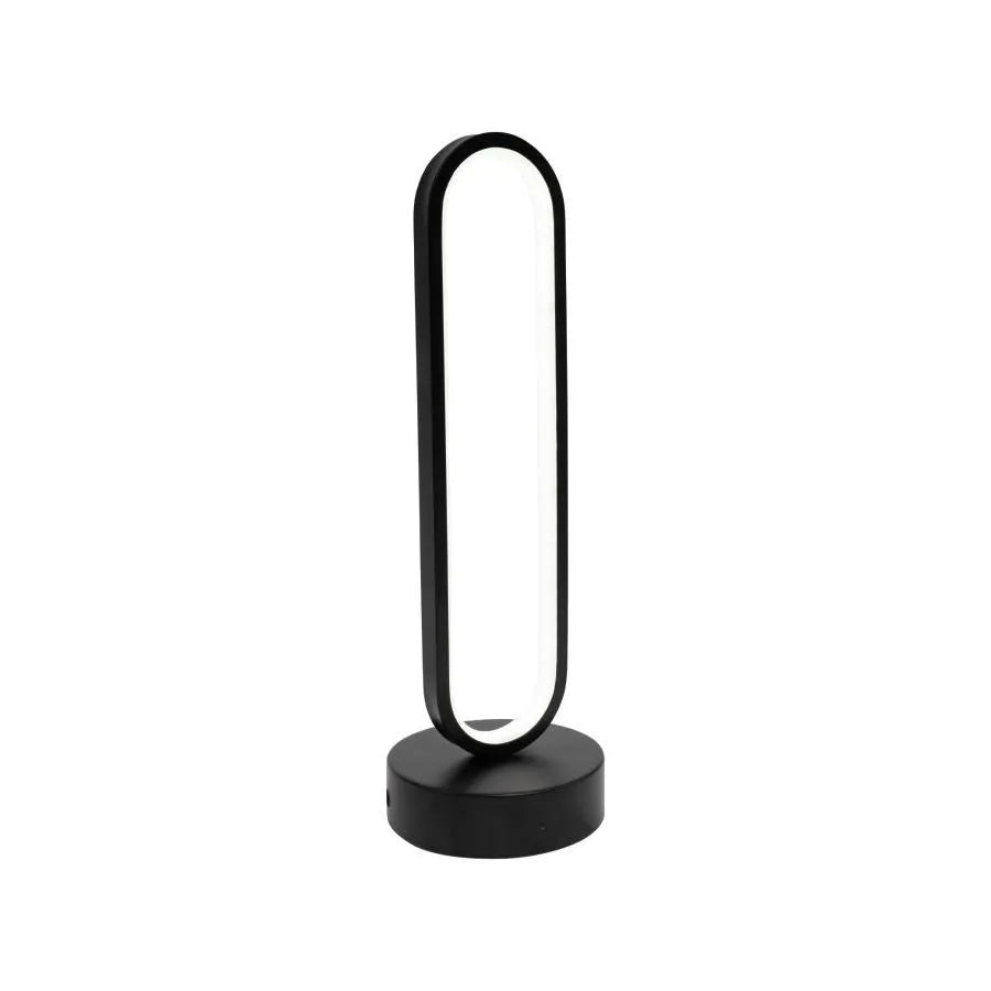Lampa LED Creatoris, 30 W, światło zimne/ciepłe/neutralne, metal i akryl, czarne lampy i lampy Domyślny tytuł Alessandro Design