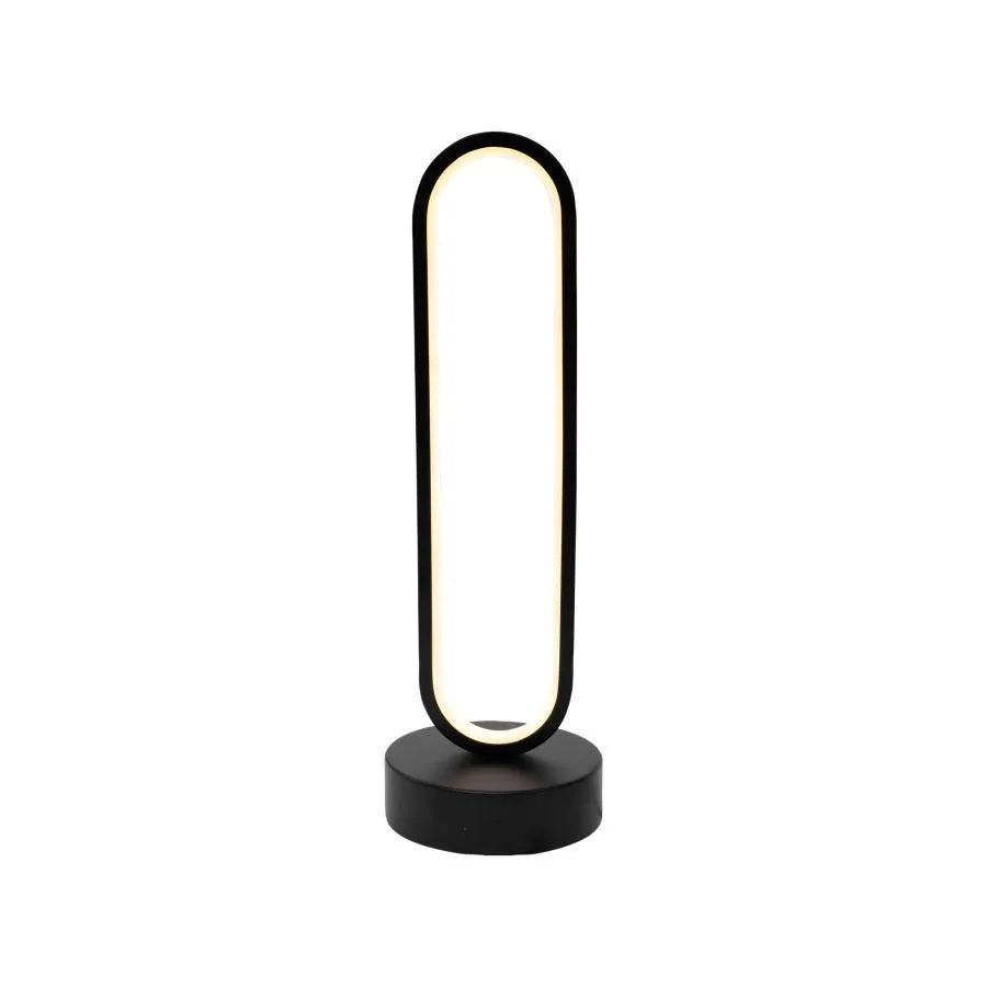 Lampa LED Creatoris, 30 W, światło zimne/ciepłe/neutralne, metal i akryl, czarne lampy i lampy Domyślny tytuł Alessandro Design