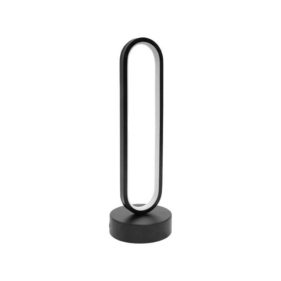 Lampa LED Creatoris, 30 W, światło zimne/ciepłe/neutralne, metal i akryl, czarne lampy i lampy Domyślny tytuł Alessandro Design