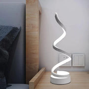 Veioza LED Genom, 24W, światło zimne/ciepłe/neutralne, plastik i metal, biały Veioze i Lampadare Domyślny tytuł Alessandro Design
