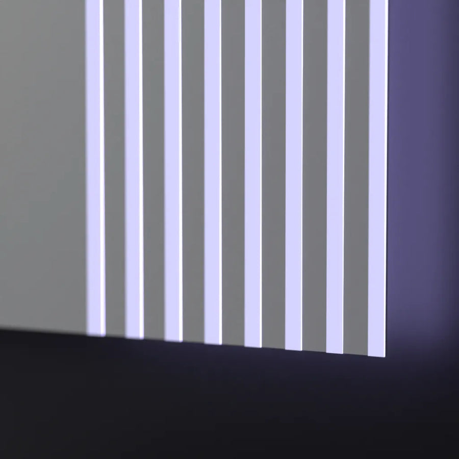 Prostokątne lustro LED, 80x60cm, Infinity Frame Basic Touch 1005S-20A Domyślny tytuł Alessandro Design