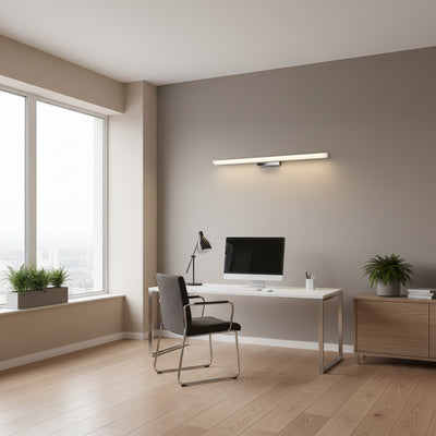 Kinkiet LED, COMO, 7W, liniowy, światło ciepłe/neutralne/zimne, czarny